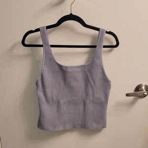 Blue Babaton tank top